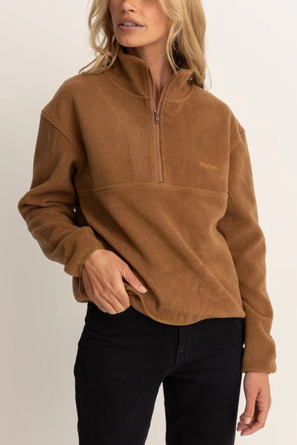 TULUA 1/4 ZIP REVERSE FLEECE