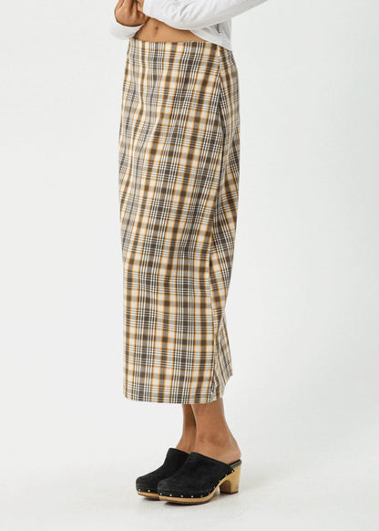 CHECK OUT - MIDI SKIRT