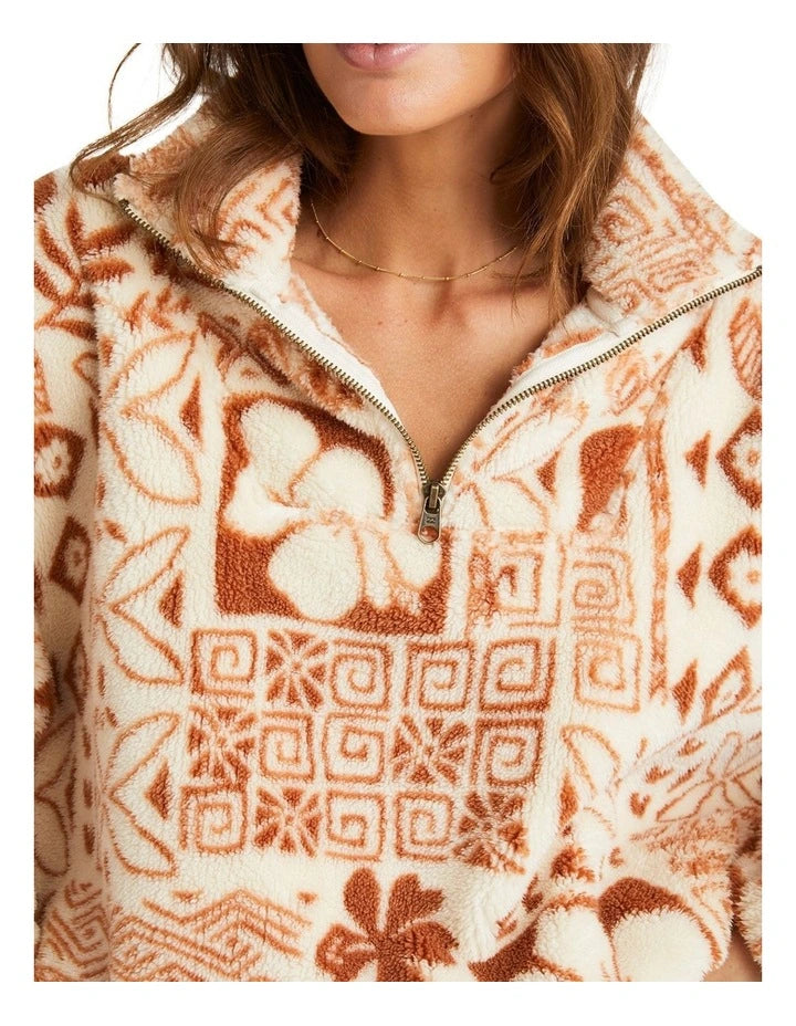 TOTALLY TIKI HALF ZIP