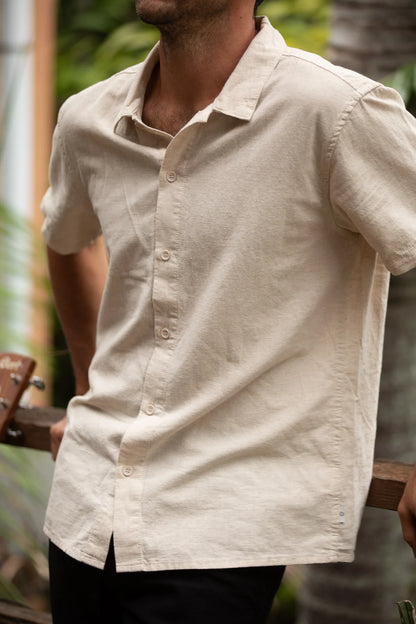 CLASSIC LINEN SS SHIRT