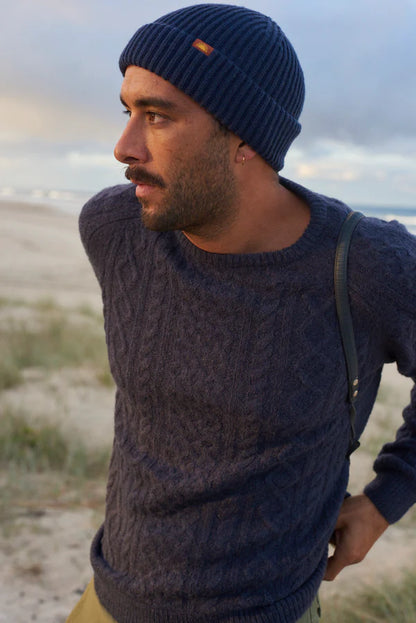 MOHAIR FISHERMANS KNIT