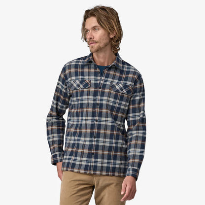 M L/S Organic Cotton MW Fjord Flannel Shirt