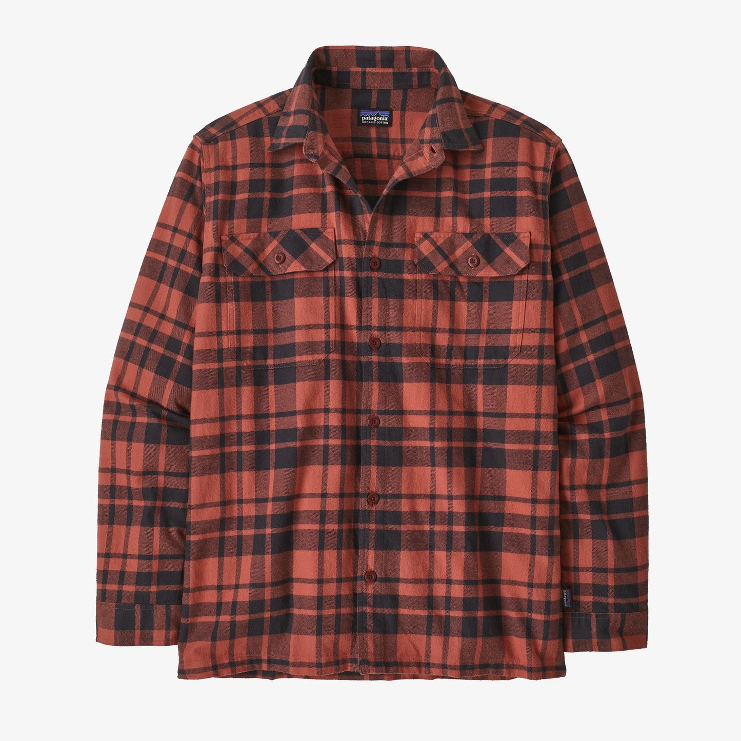 M L/S Organic Cotton MW Fjord Flannel Shirt