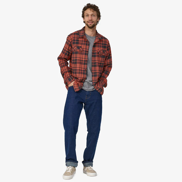 M L/S Organic Cotton MW Fjord Flannel Shirt