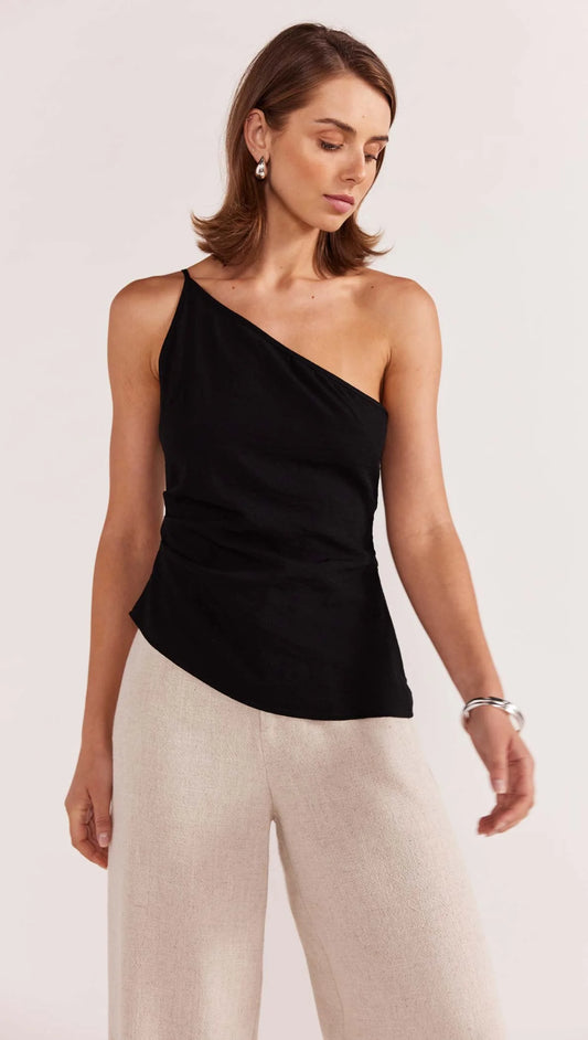 EVA ONE SHOULDER TOP