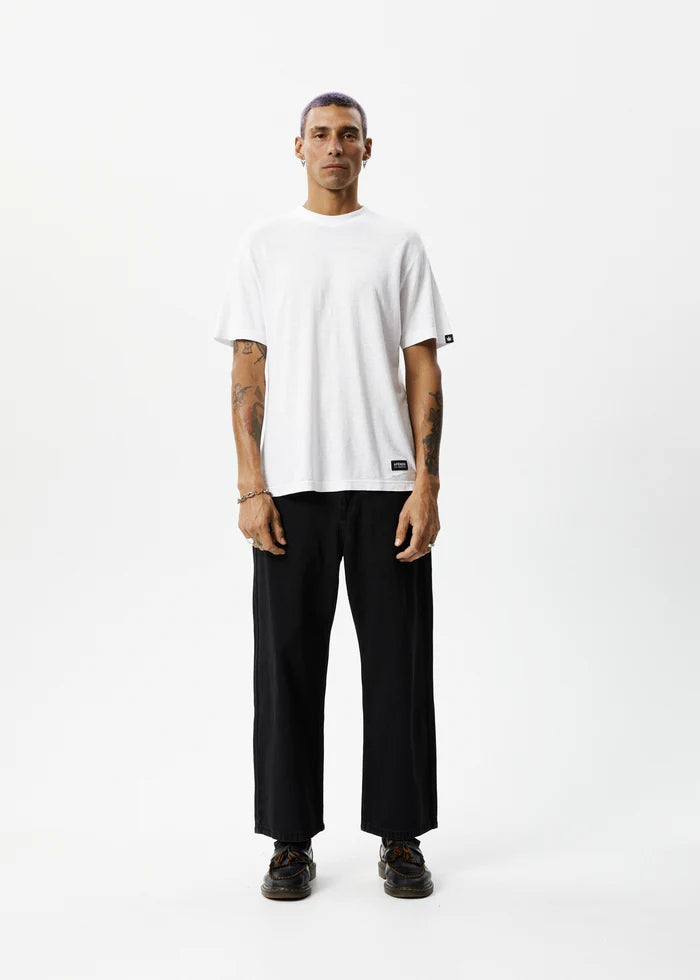 Pablo - Organic Denim Baggy Fit Jean - Washed Black