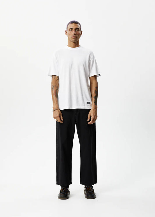 Pablo - Organic Denim Baggy Fit Jean - Washed Black