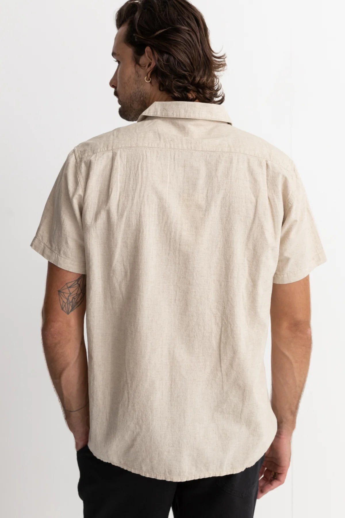 CLASSIC LINEN SS SHIRT