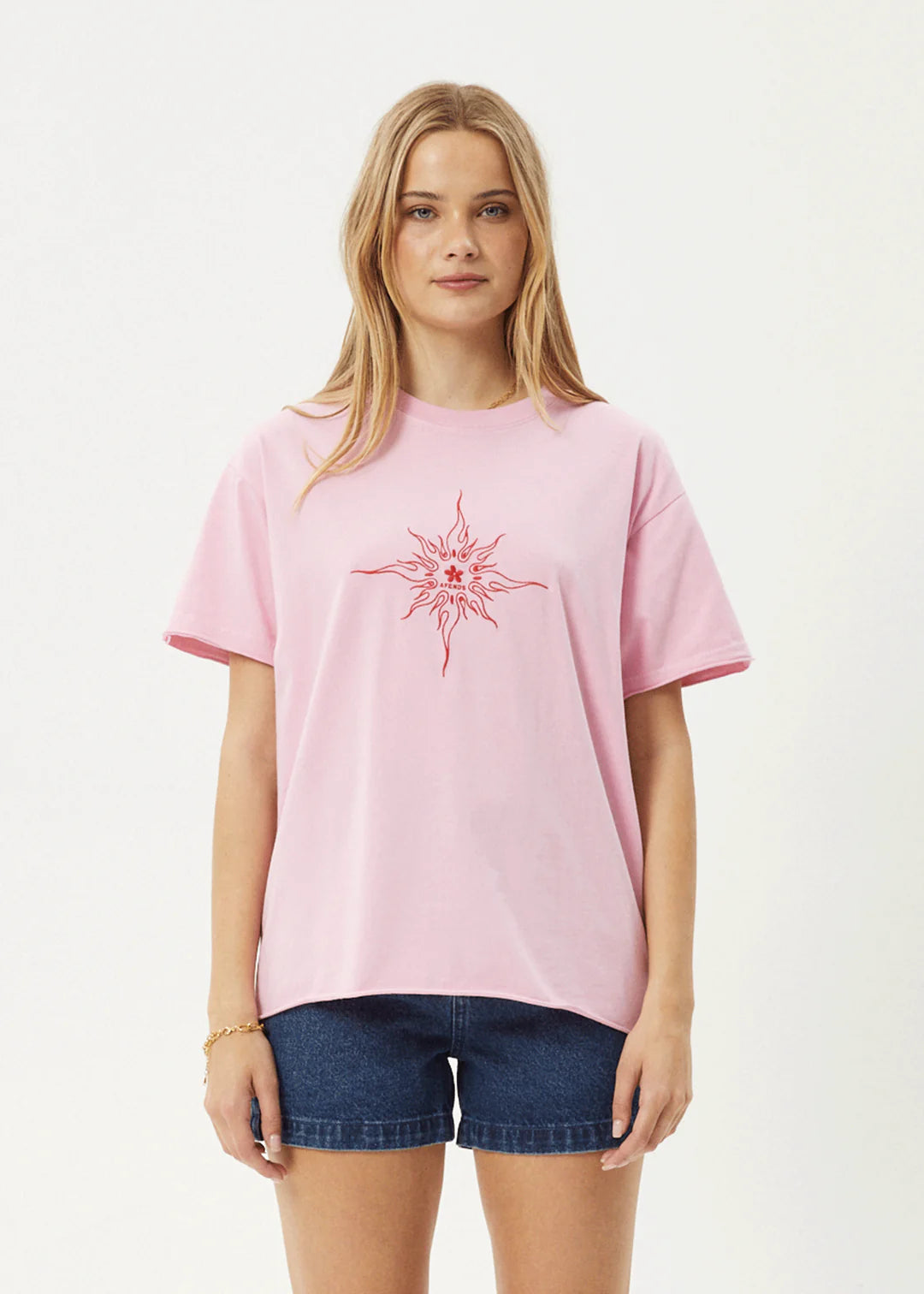 Sunny - Oversized Tee - Pink