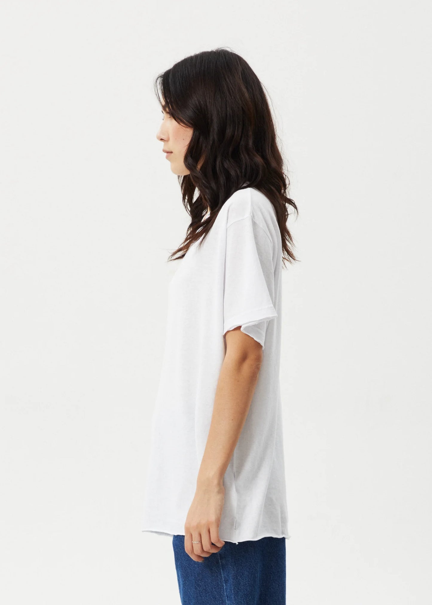 Slay - Hemp Oversized T-Shirt - White