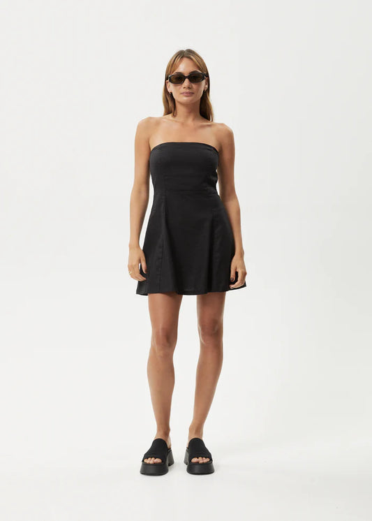 Lilo - Strapless Mini Dress - Black