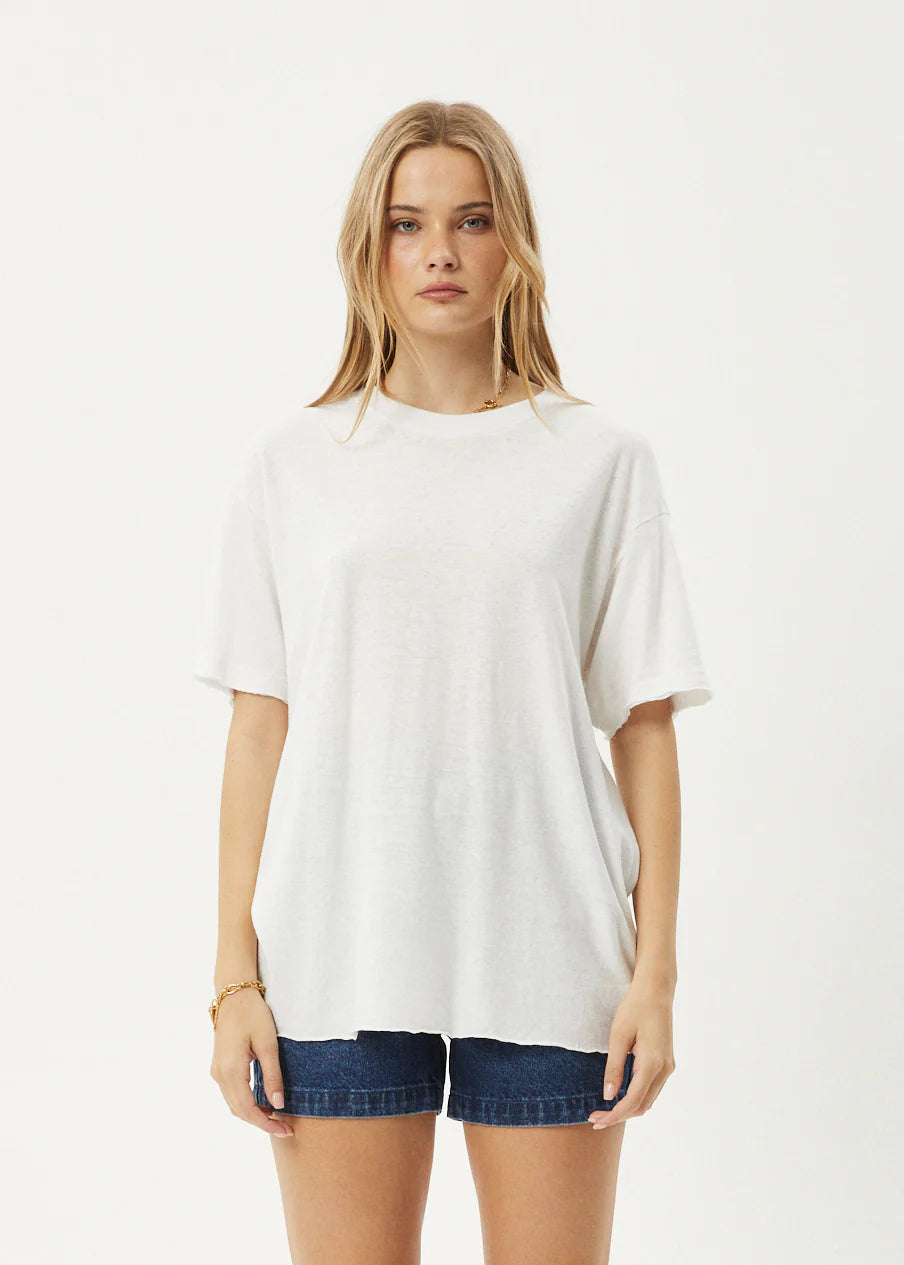 Slay - Oversized Tee - White