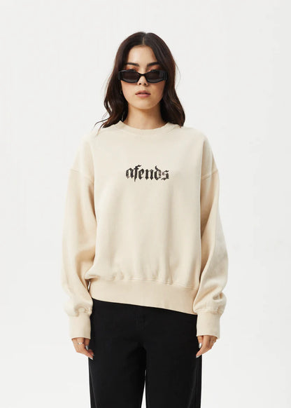 Scorpio - Recycled Crew Neck - Sand