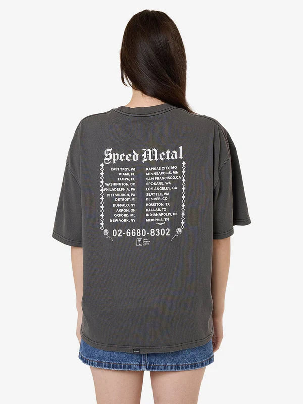 SPEED METAL OVERSIZED TEE