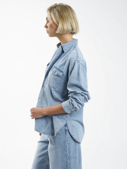 Adrian Denim Shirt - Endless Blue