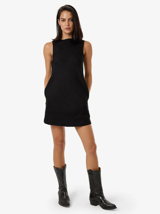 Ember Arianna Mini Dress - Black