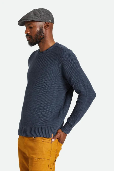 JACQUES WAFFLE KNIT SWEATER