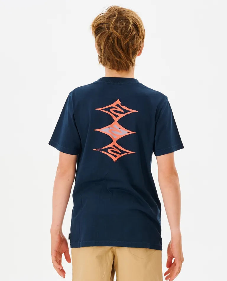 COSMIC TIDES DIAMOND TEE - BOY