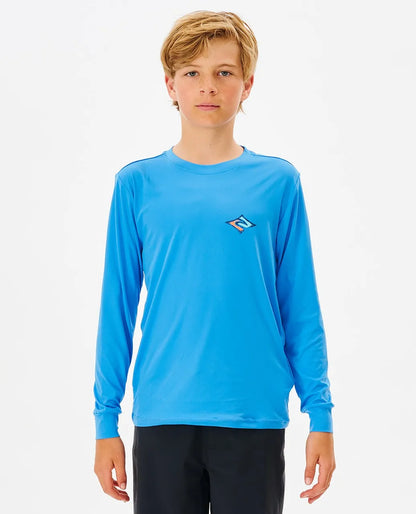 COSMIC TIDES L/S RASH VEST - BOY