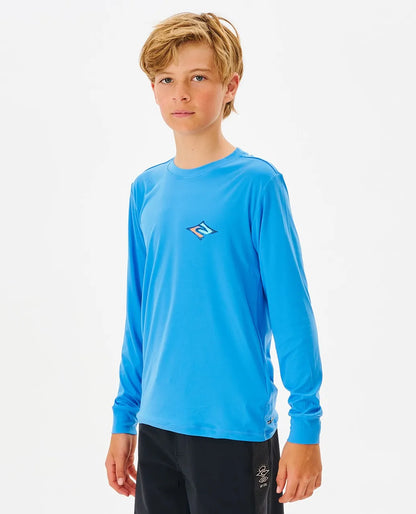 COSMIC TIDES L/S RASH VEST - BOY