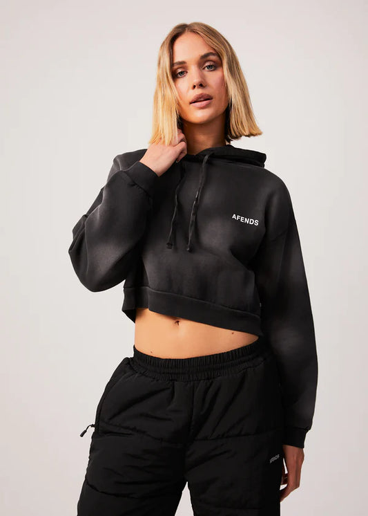 BOUNDLESSS RECYCLED CROPPED HOODIE