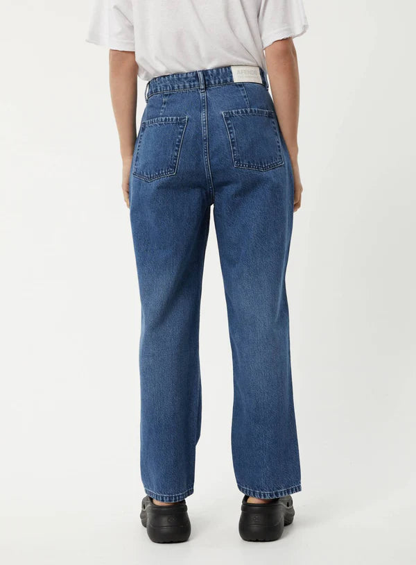 SHELBY HEMP DENIM WIDE LEG JEANS