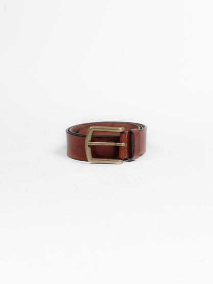 WIDE LEATHER BELT